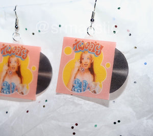 Raveena Tweety Vinyl Single Handmade Earrings!