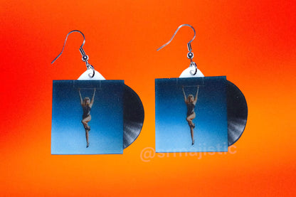 Miley Cyrus Endless Summer Vacation Vinyl Album Handmade Earrings!