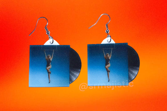 Miley Cyrus Endless Summer Vacation Vinyl Album Handmade Earrings!