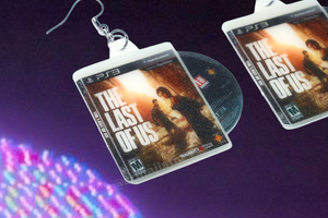 The Last of Us PS3 Video Game 2D detailed Handmade Earrings!