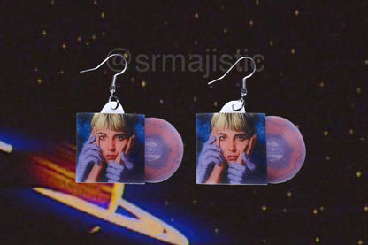 Beach Bunny Emotional Creature Vinyl Handmade Earrings!