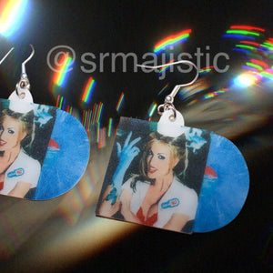 Blink 182 Enema of the State Vinyl Album Handmade Earrings!