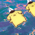 Pompompurin Cute Sanrio Dog Character Handmade Earrings!
