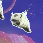 Appa from Avatar the Last Airbender Cute 2D detailed Handmade Earrings!