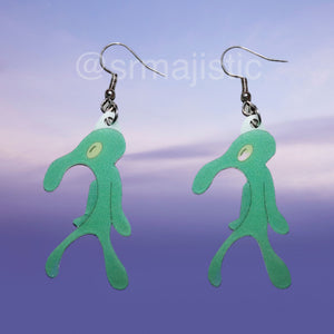 Bold and Brash Spongebob Cute Character Handmade Earrings!