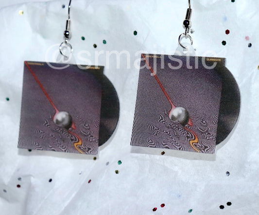 Tame Impala Currents Vinyl Album Handmade Earrings!