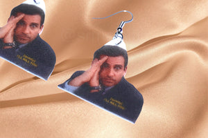 The Office Characters Funny Handmade Earrings!