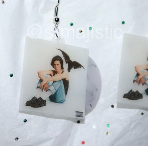 Conan Gray Kid Krow Vinyl Album Handmade Earrings!