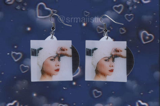 Mitski Be the Cowboy Vinyl Album Handmade Earrings!