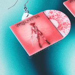 Girli Damsel in Distress/ Ex-Talk Vinyl Album Handmade Earrings!