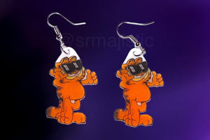 Garfield Character Collection of Cute Detailed Handmade Earrings!