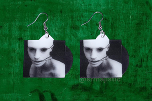 Poppy I Disagree (More) Deluxe Vinyl Album Handmade Earrings!