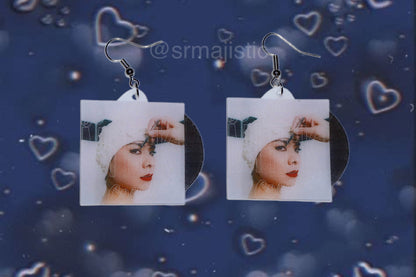 Mitski Be the Cowboy Vinyl Album Handmade Earrings!