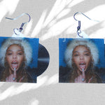 FKA Twigs Caprisongs Vinyl Album Handmade Earrings!