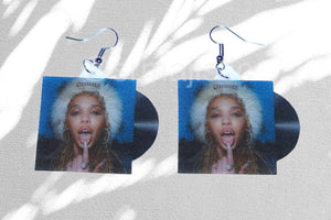 FKA Twigs Caprisongs Vinyl Album Handmade Earrings!