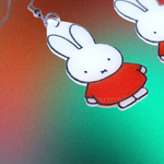 Miffy Cute Kawaii Character Handmade Earrings!