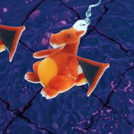 Charizard Chorizord Unsettling Character 2D Handmade Earrings!