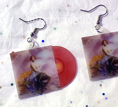 SOPHIE Oil of Every Pearl's Un-Insides Vinyl Album Handmade Earrings!