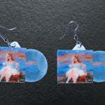 Slayyyter Troubled Paradise Vinyl Handmade Earrings!