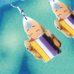 Aang Says Gay Rights Handmade Earrings!