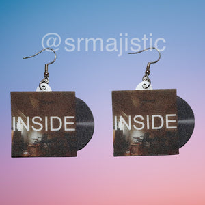 Bo Burnham Inside Special Vinyl Album Handmade Earrings!