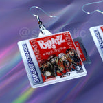 Bratz Rock Angelz Game Boy Advance Game 2D detailed Handmade Earrings!