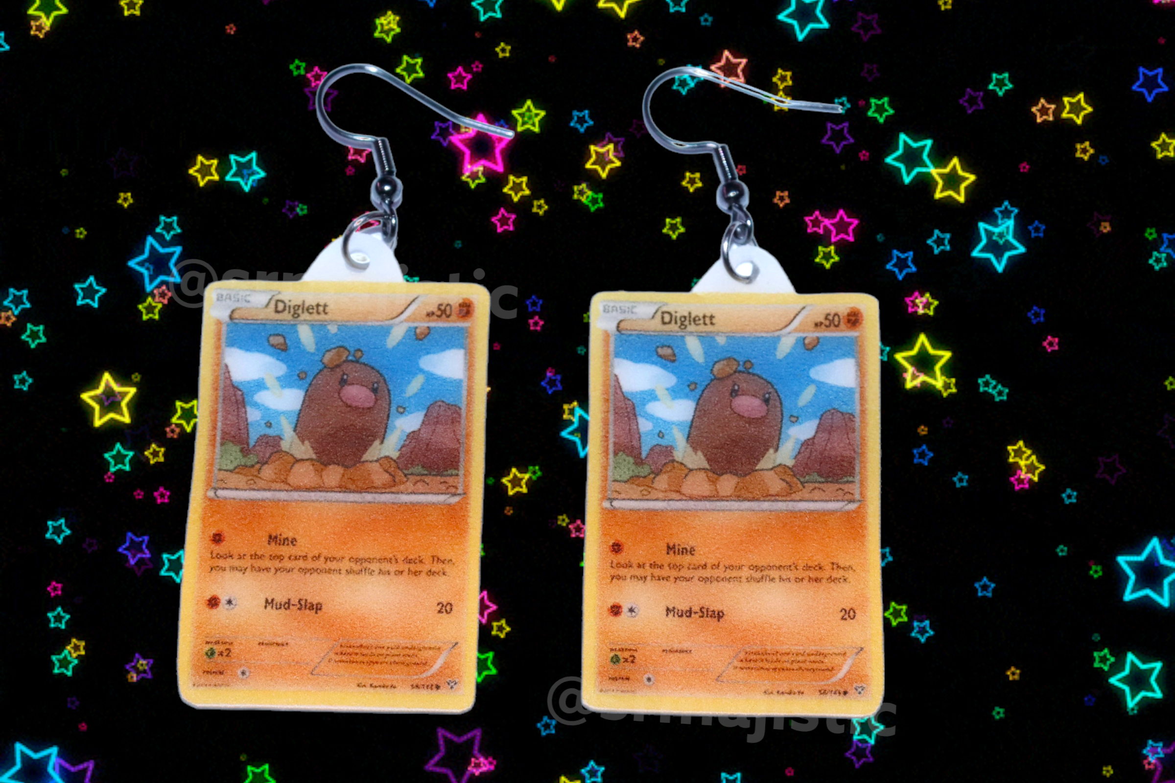 Pokémon Cards Detailed Handmade Earrings!