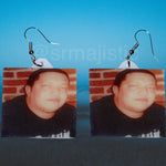 Sal Vulcano Sal Meme Handmade Earrings!