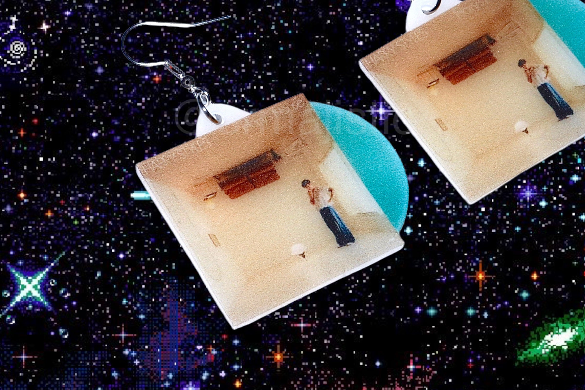 Harry Styles Harry’s House Vinyl Album Handmade Earrings!