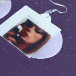 Taylor Swift Midnights Vinyl Album (color variants) Handmade Earrings!