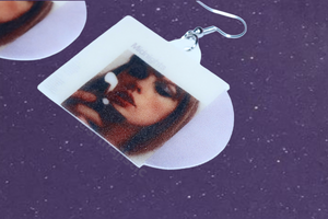 Taylor Swift Midnights Vinyl Album (color variants) Handmade Earrings!