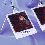 Halsey Signed Polaroid Handmade Earrings!