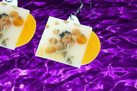 Japanese Breakfast Jubilee Vinyl Handmade Earrings!