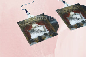 Fall Out Boy From Under the Cork Tree Vinyl Album Handmade Earrings!