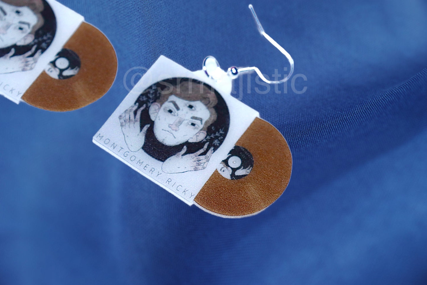 Ricky Montgomery Montgomery Ricky Vinyl Album Handmade Earrings!