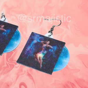 Doja Cat Planet Her Vinyl Album Handmade Earrings!