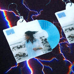 Kehlani Blue Water Road Vinyl Handmade Earrings!