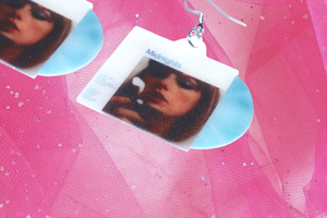 Taylor Swift Midnights Vinyl Album (color variants) Handmade Earrings!