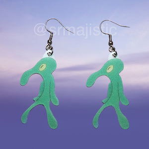 Bold and Brash Spongebob Cute Character Handmade Earrings!