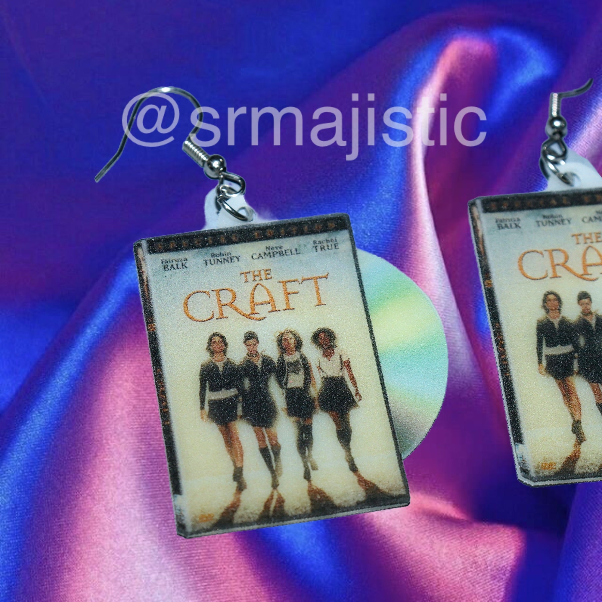 The Craft (1996) DVD 2D detailed Handmade Earrings!
