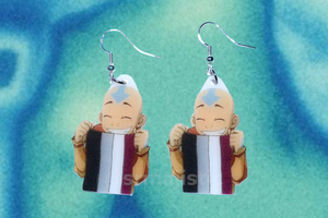 Aang Says Gay Rights Handmade Earrings!