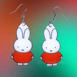 Miffy Cute Kawaii Character Handmade Earrings!