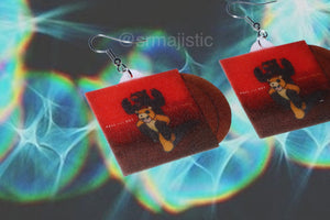 Fall Out Boy Folie à Deux Vinyl Album Handmade Earrings!