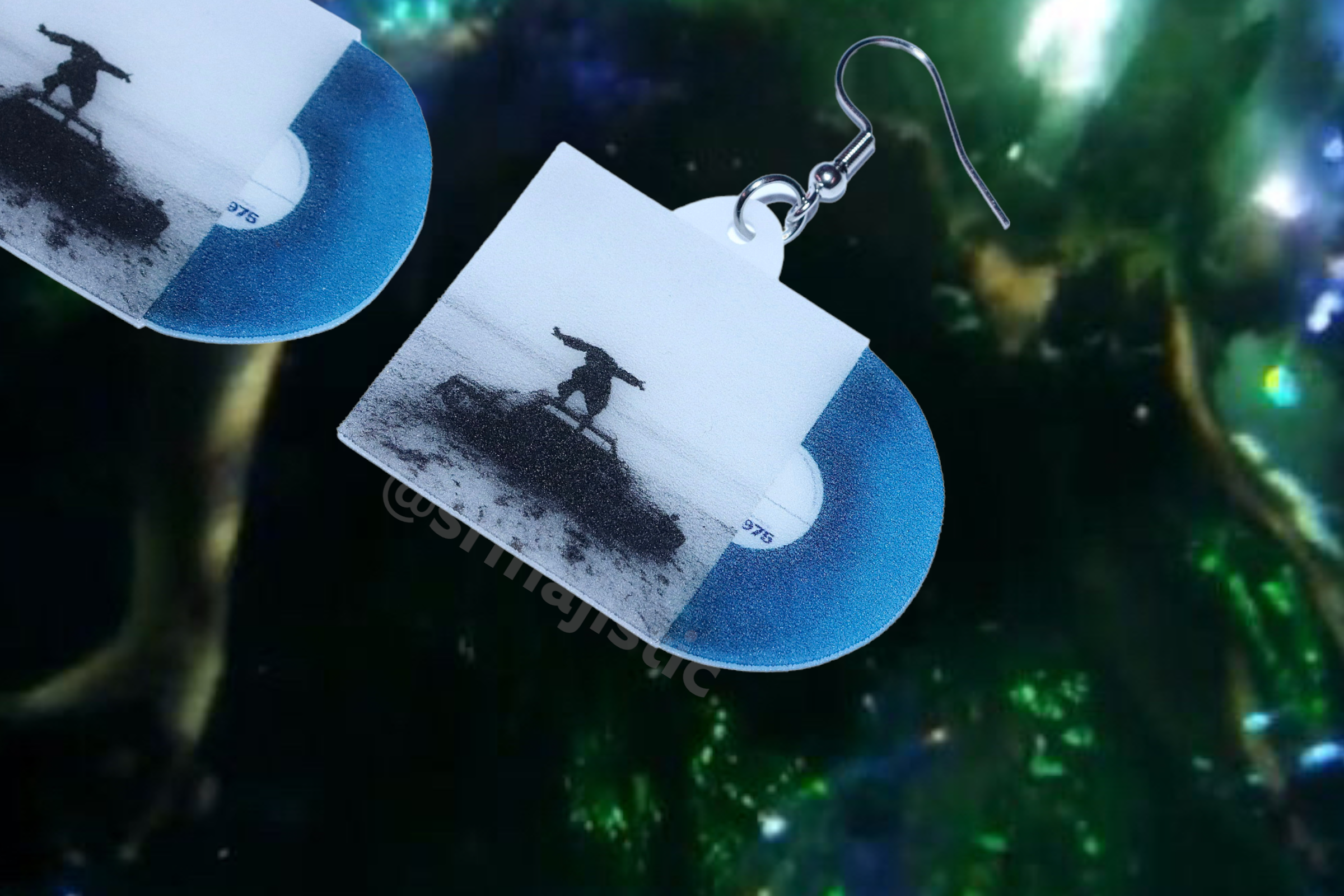 The 1975 Being Funny in a Foreign Language Vinyl Album Handmade Earrings!
