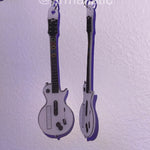 Guitar Hero III Legends of Rock Wii Guitar Controller 2D detailed Handmade Earrings!