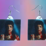 Halsey Covered in Blood Livestream Performance Outfit Handmade Earrings!