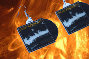 Dead Kennedys Fresh Fruit for Rotting Vegetables Vinyl Handmade Earrings!