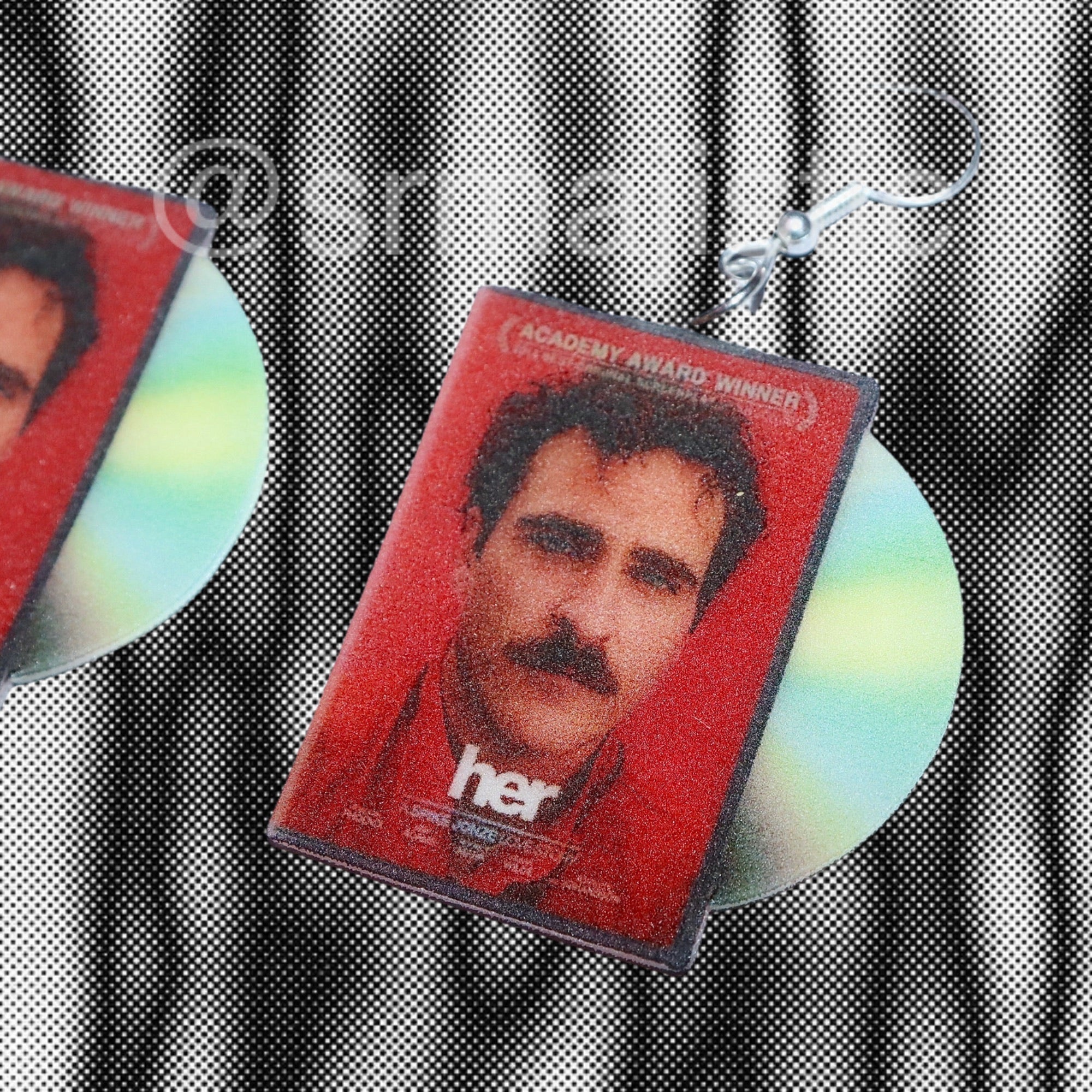 Her (2013) DVD 2D detailed Handmade Earrings!