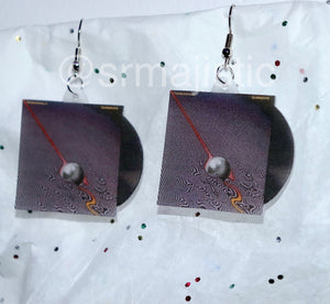 Tame Impala Currents Vinyl Album Handmade Earrings!
