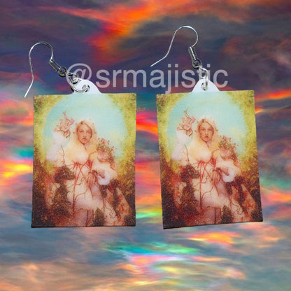 Hunter Schafer Paper Magazine Photoshoot Cute Handmade Earrings!